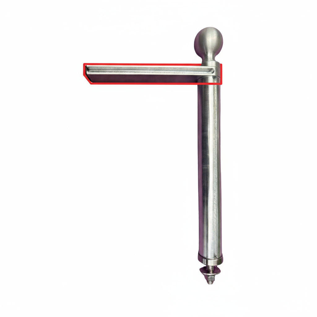 Ablage 200mm mit einer 8,8mm Nut